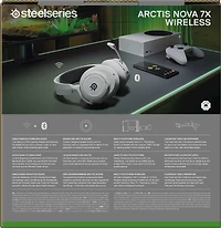 SteelSeries Arctis Nova 7X Wireless Gaming Headset for Xbox, PC, Mac, PlayStation, and Switch