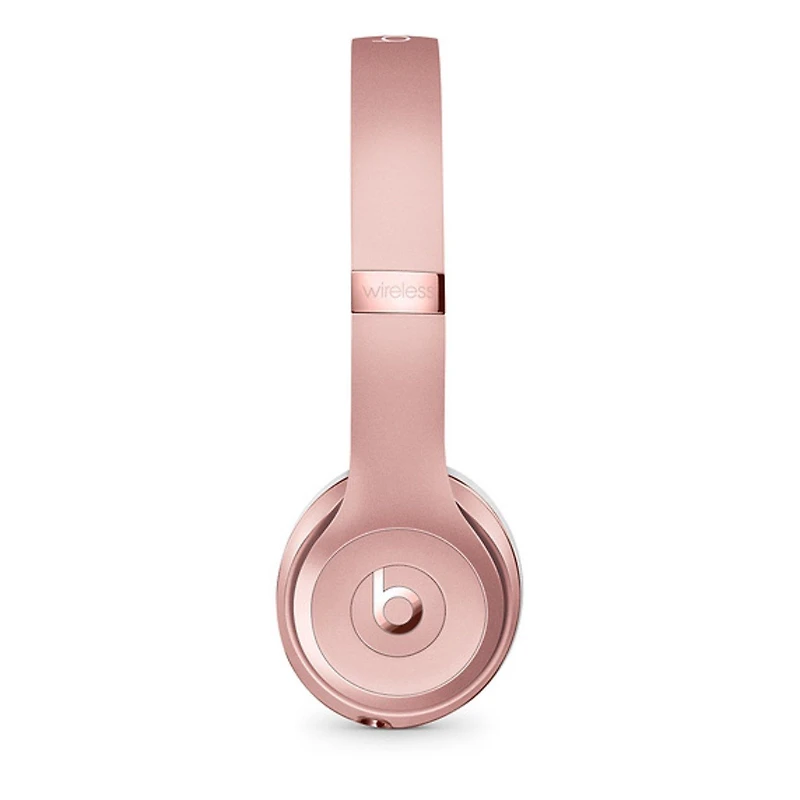 Apple Beats Solo Headphones Rose Gold