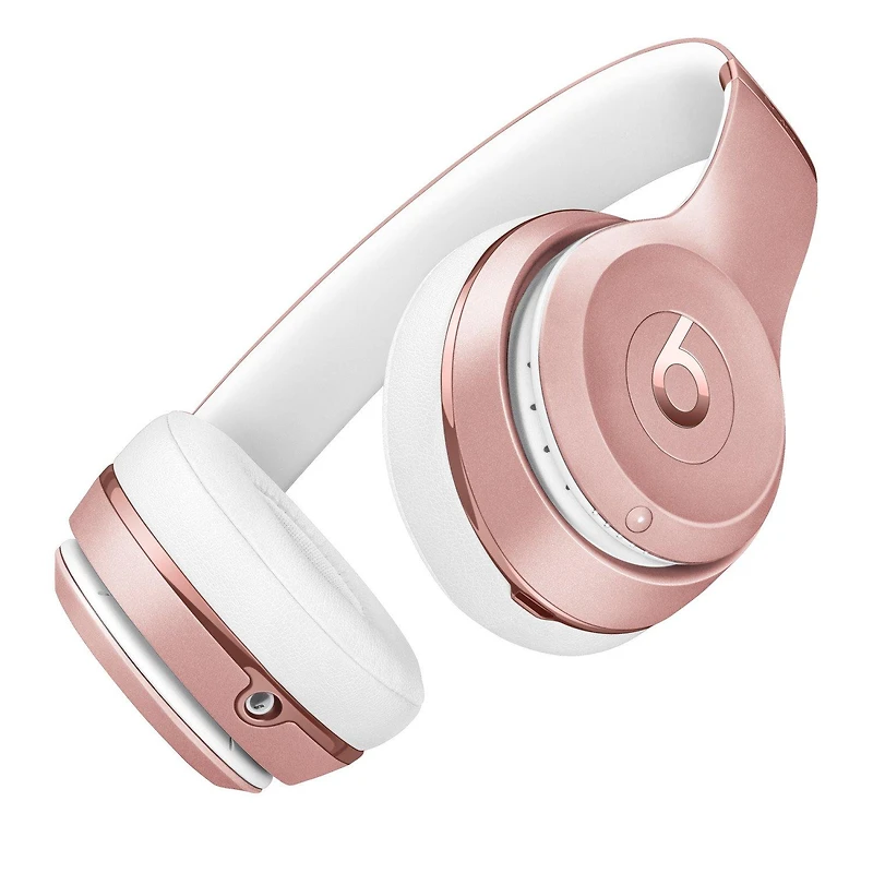 Apple Beats Solo Headphones Rose Gold