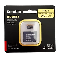 GameStop Express Micro SD Card for Nintendo Switch 2 512GB