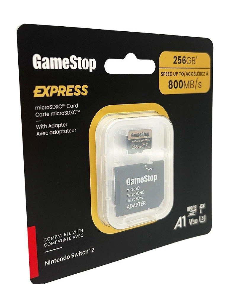 GameStop Express Micro SD Card for Nintendo Switch 2 256GB