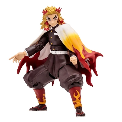 McFarlane Toys Demon Slayer: Kimetsu no Yaiba Kyojuro Rengoku 7-in Action Figure