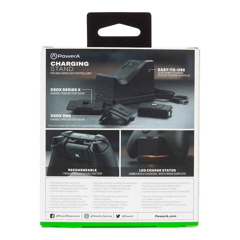 PowerA Charging Stand for Xbox Series X/S and Xbox One