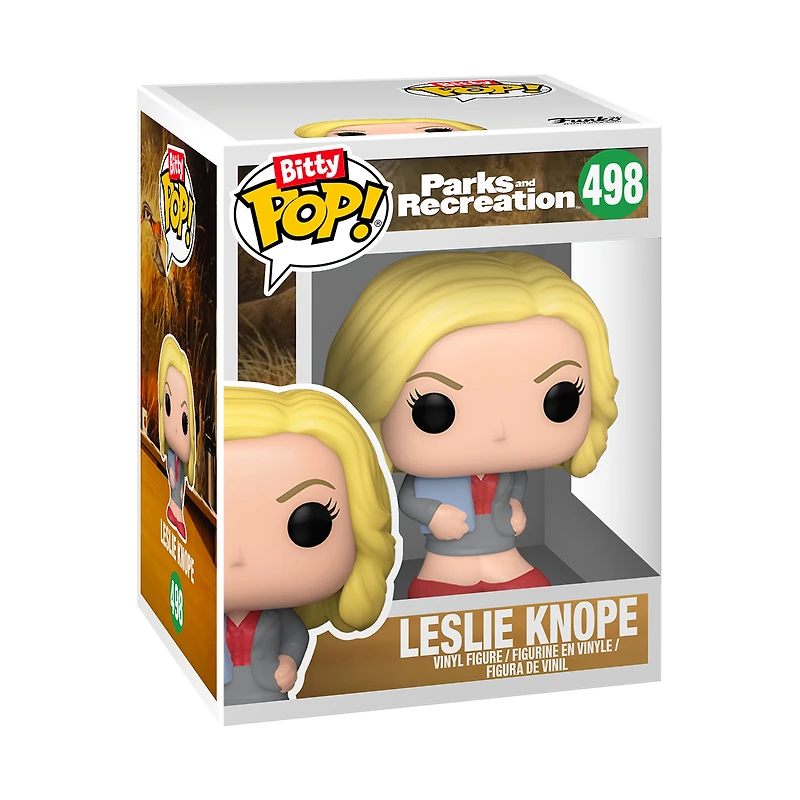 Funko Bitty POP! Parks and Recreation Vinyl Figure Set 4-Pack (Ron Swanson, Leslie Knope, Andy Dwyer