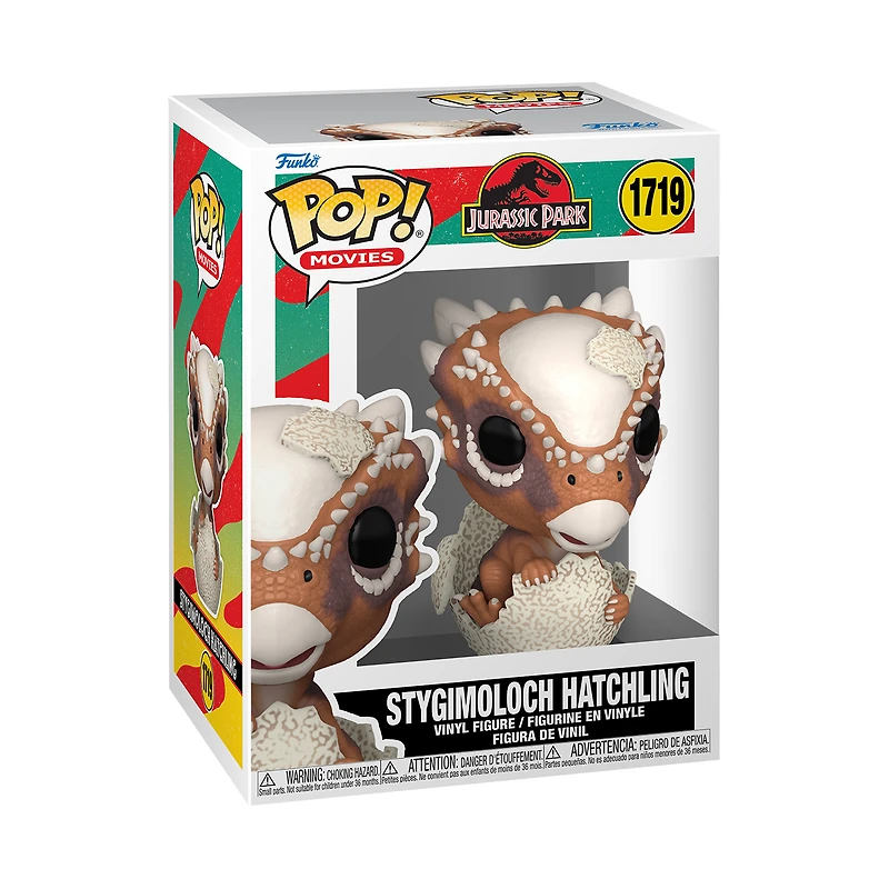 Funko POP! Movies: Jurassic Park Hatchling Stygimoloch 4.65-in Vinyl Figure