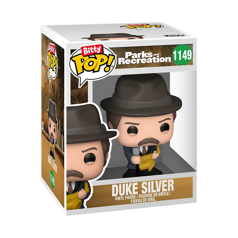 Funko Bitty POP! Parks and Recreation Vinyl Figure Set 4-Pack (Andy, Duke Silver, April Ludgate