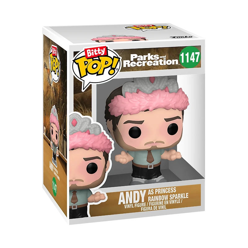 Funko Bitty POP! Parks and Recreation Vinyl Figure Set 4-Pack (Andy, Duke Silver, April Ludgate