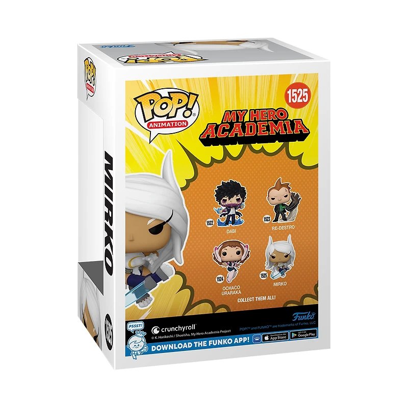Funko POP! Animation: My Hero Academia Mirko 4.9-in Vinyl Figure
