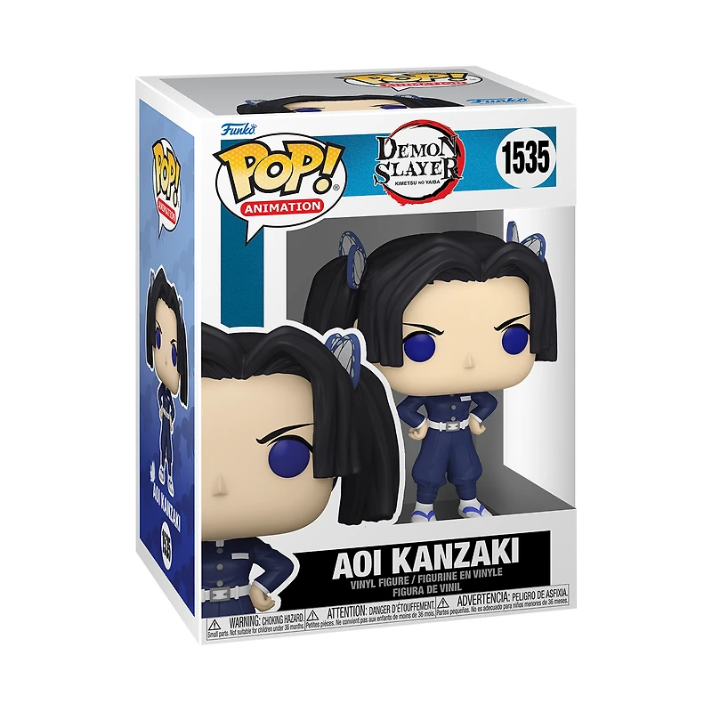 Funko POP! Animation: Demon Slayer: Kimetsu no Yaiba Aoi Kanzaki (or Chase) 4.03-in Vinyl Figure