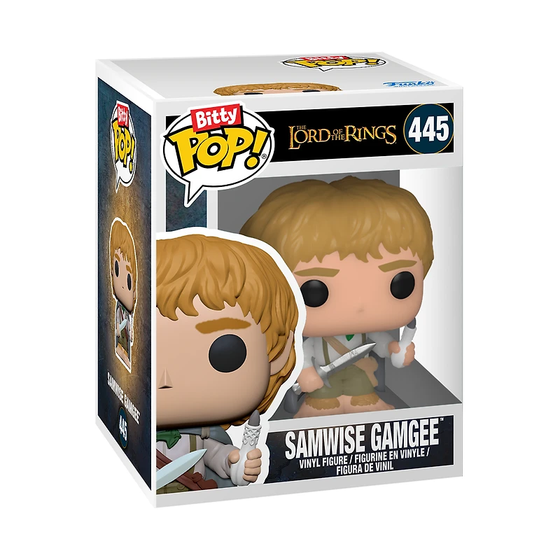 Funko Bitty POP! Lord of the Rings Vinyl Figure Set 4-Pack (Samwise Gamgee, Pippin Took, Merry Brandybucks