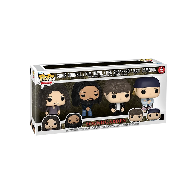 Funko POP! Rocks: Soundgarden Vinyl Figurines 4- Pack