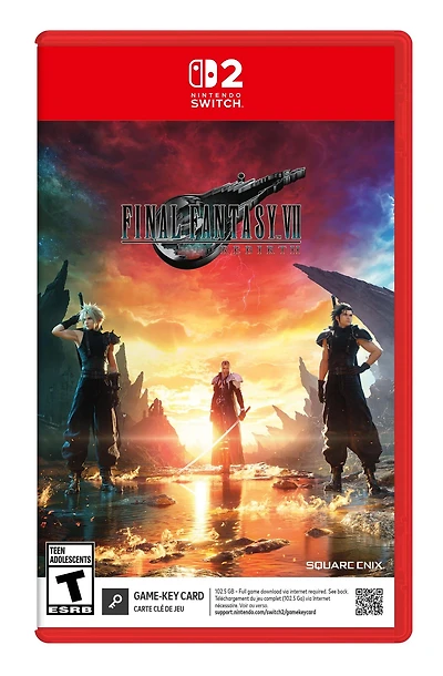 Final Fantasy VII: Rebirth (with Exclusive Magic: The Gathering Final Fantasy Promo Card) - Nintendo Switch 2