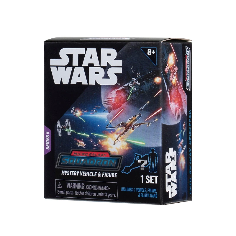 Jazwares Star Wars Scout Class Micro Vehicles Blind Vehicle and Figure 2-in-1 Box Set Series 5 (Styles May Vary)