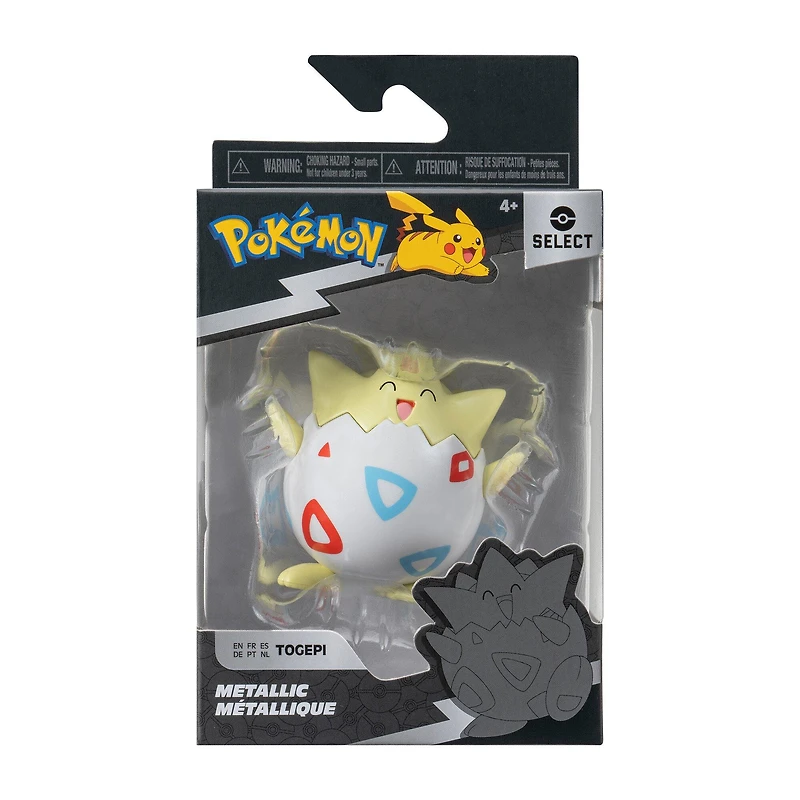 Jazwares Pokemon Metallic Togepi 3in Battle Figure