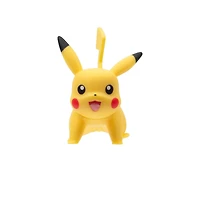 Jazwares Pokemon Select 6-in Spring Forest Environment Figure Pack with 2-in Figure Caterpie and Pikachu