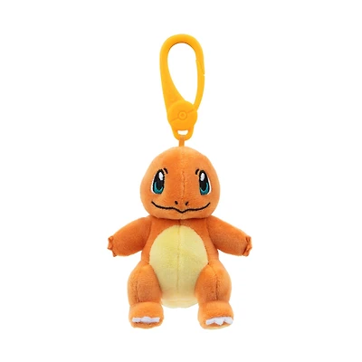 Jazwares Pokemon Charmander 3.5-in Clip-On Plush