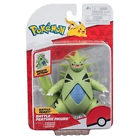 Jazwares Pokemon Tyranitar 4.5-in Battle Feature Figure