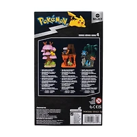 Jazwares Pokemon Select 6-in Swampy Jungle Environment Figure Pack with 2-in Figure Croagunk and Mudkip
