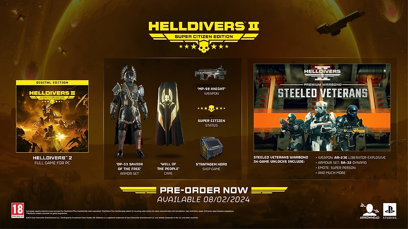 Helldivers 2 Super Citizen Edition