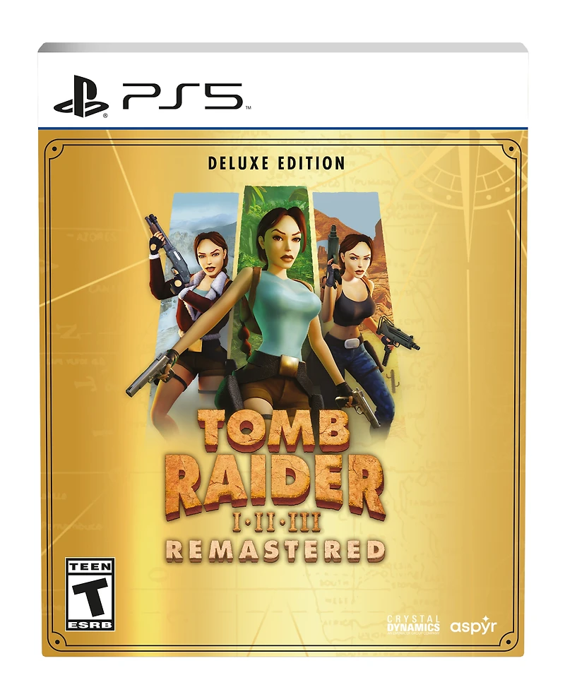 Tomb Raider I-III Remastered Starring Lara Croft Deluxe