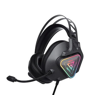 GameStop Wired RGB Pro Headset for PlayStation 5, Xbox Series X/S, Nintendo Switch