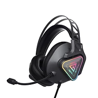 GameStop Wired RGB Pro Headset for PlayStation 5, Xbox Series X/S, Nintendo Switch