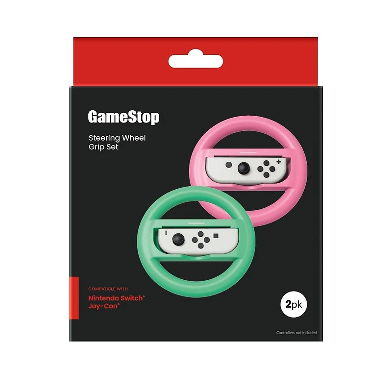 GameStop JoyCon Gaming Wheel Set