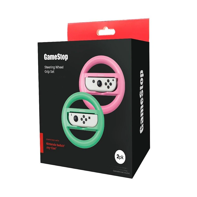 GameStop JoyCon Gaming Wheel Set