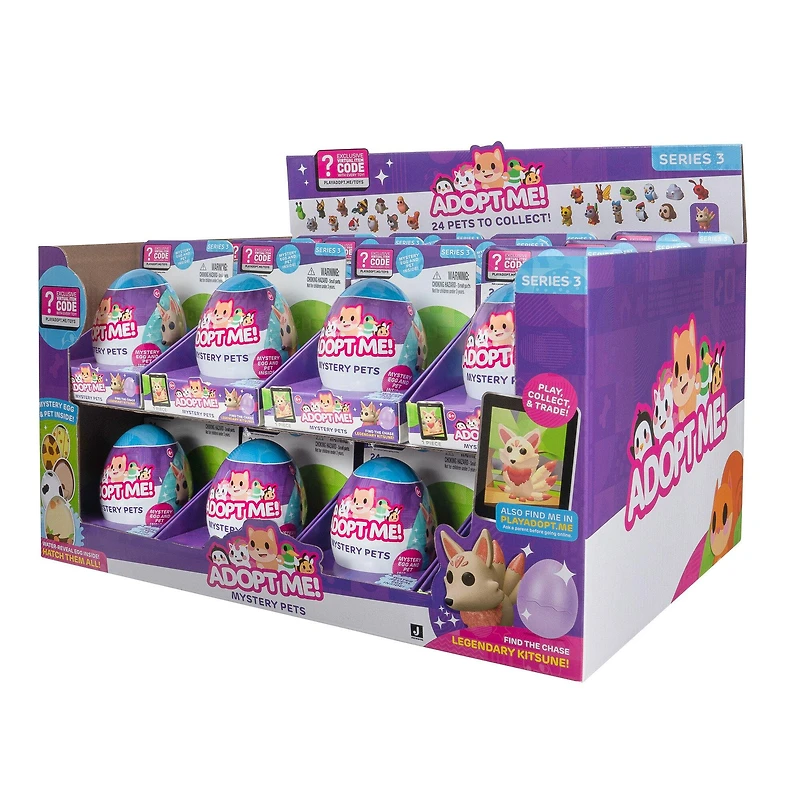 Jazwares Adopt Me 2-in Mystery Pets Series 3 (Styles May Vary)