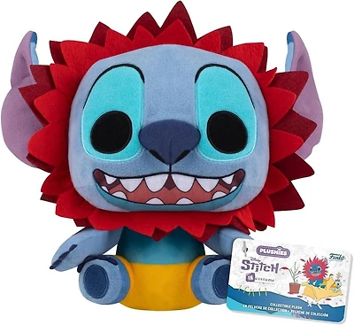 Funko Plushies: Disney Stitch as Simba (The Lion King) 7-in Plush