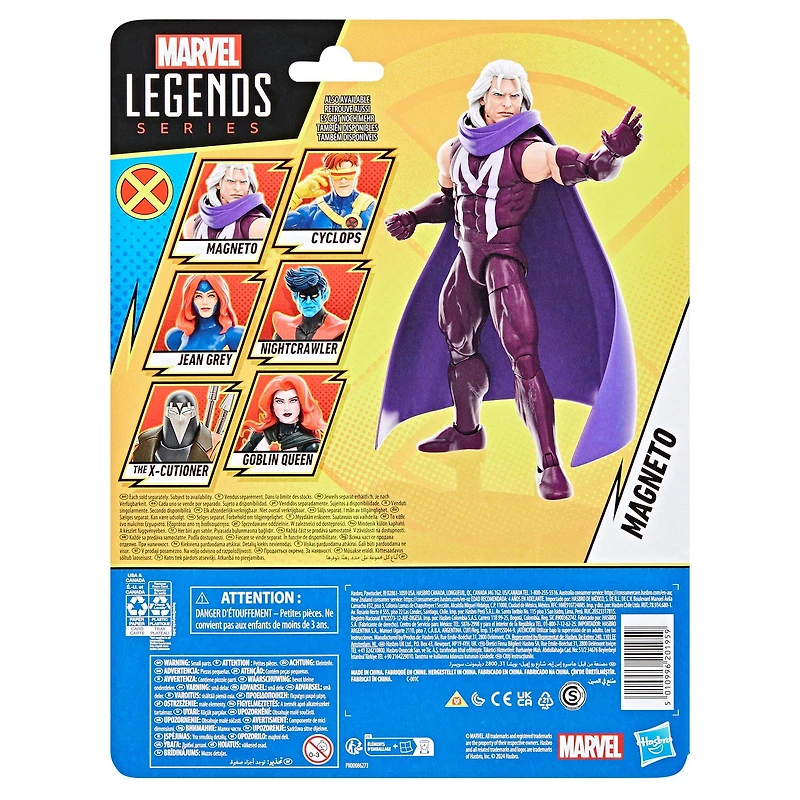 Hasbro Marvel Legends X-Men Magneto 6-in Action Figure