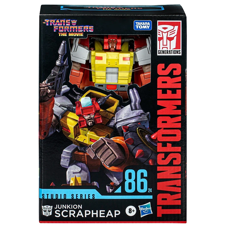 Hasbro Transformers Toys Studio Series Voyager Class Junkion Scrapheap 6.5-in Action Figure
