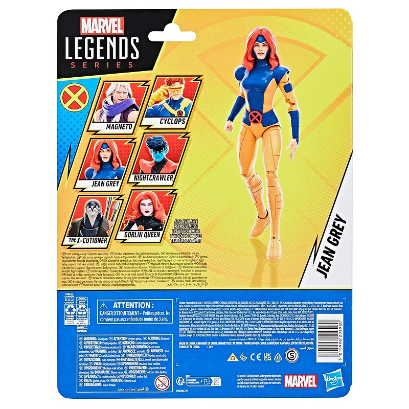 Hasbro Marvel Legends X-Men Jean Grey 6-in Action Figure