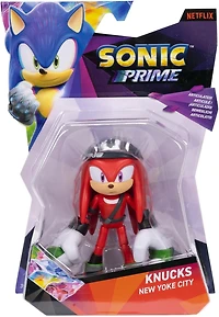 Jakks Pacific Sonic Prime Knuckles New Yoke City 5-in Articulated Figure