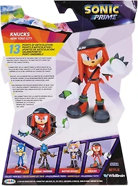 Jakks Pacific Sonic Prime Knuckles New Yoke City 5-in Articulated Figure