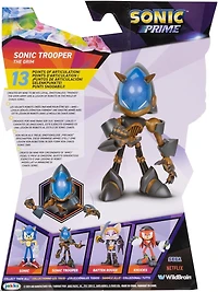 Jakks Pacific Sonic Prime Sonic Trooper The Grim 5-in Articulated Action Figure