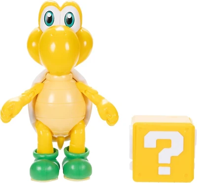 Jakks Pacific Super Mario Green Koopa Troopa 4-in Figure