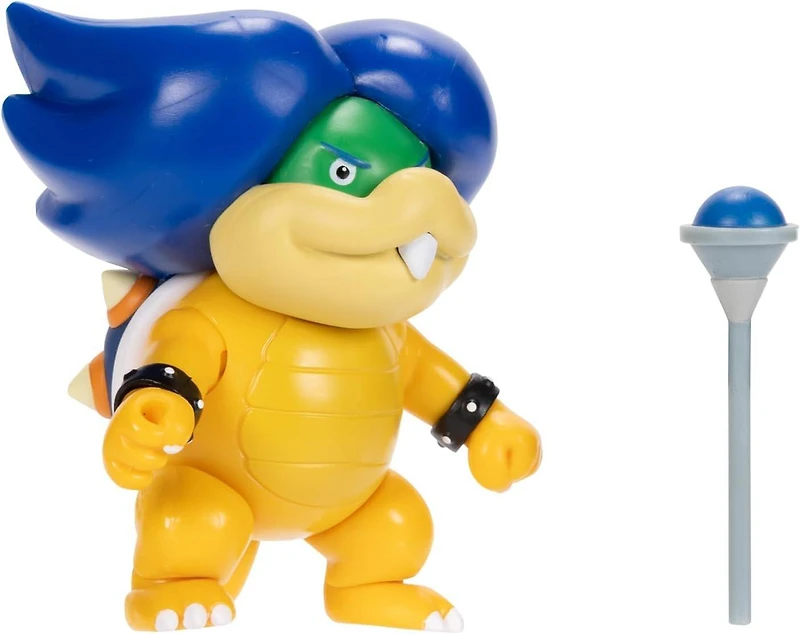 Jakks Pacific Super Mario Ludwig Von Koopa 4-in Figure with Wand