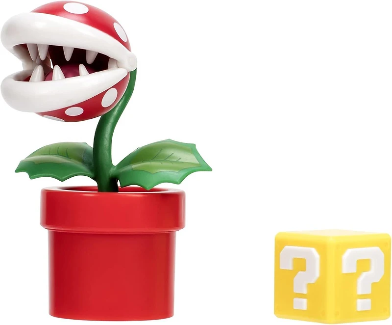 Jakks Pacific Super Mario Piranha Plant 4-in Figure