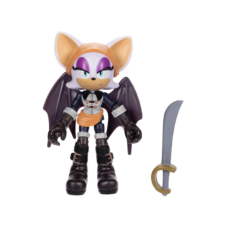 Jakks Pacific Sonic Prime Baton Rouge No Place 5-in Articulated Figure
