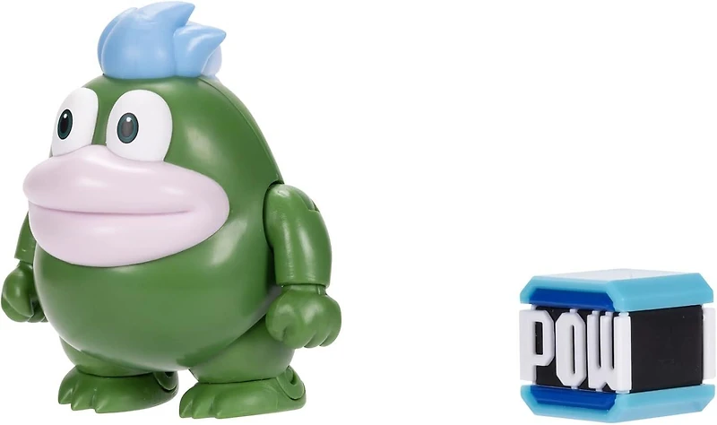 Jakks Pacific Super Mario Spike 4-in Action Figure with Pow Block