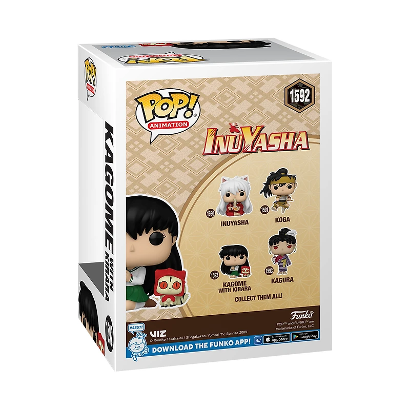 Funko POP! Animation: Inuyasha Kagome with Kirara 3.2-in Vinyl Figure