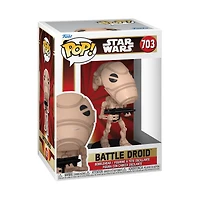 Funko POP! Star Wars: The Phantom Menace 25th Anniversary Battle Droid 3.95-in Vinyl Figure