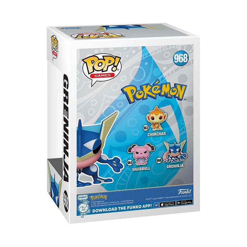 Funko POP! Games: Pokemon Greninja 3.15-in Vinyl Figure