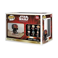 Funko POP! Star Wars: The Phantom Menace 25th Anniversary Darth Maul (on Bloodfin) 4.6-in Vinyl Figure