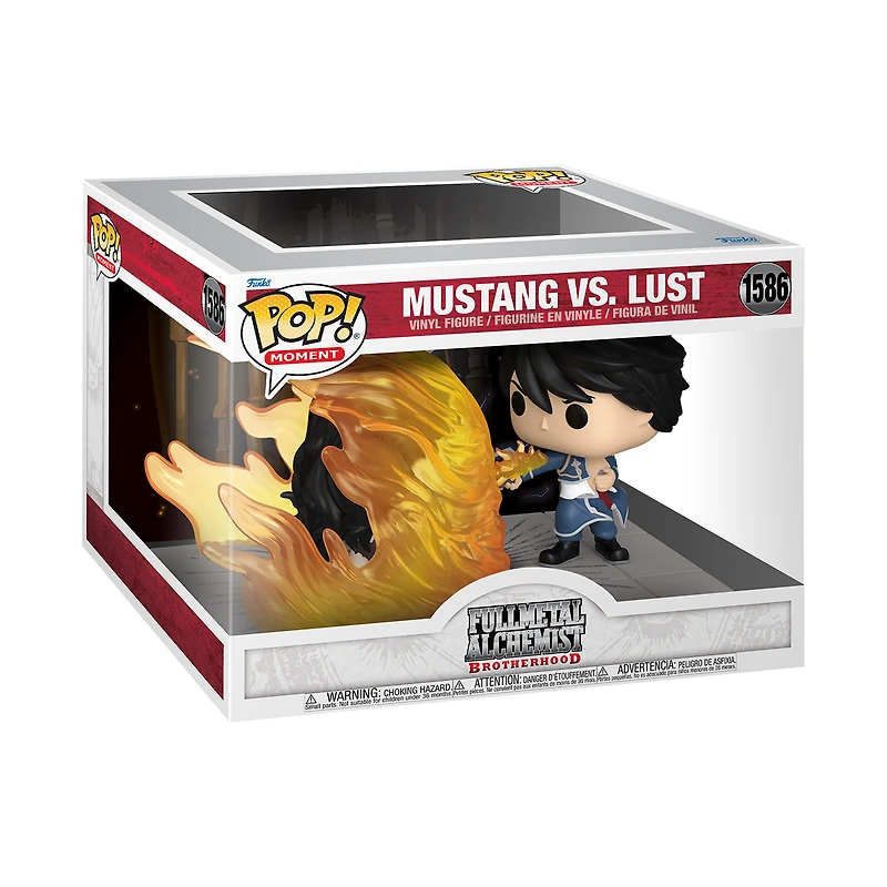 Funko POP! Animation: Fullmetal Alchemist: Brotherhood Mustang Vs. Lust 4-in Vinyl Figure