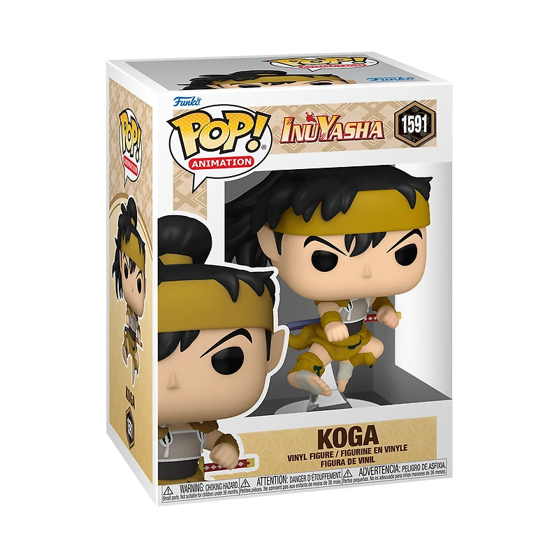 Funko POP! Animation: Inuyasha Koga 4.45-in Vinyl Figure