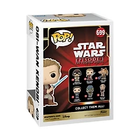 Funko POP! Star Wars: The Phantom Menace 25th Anniversary Obi-Wan Kenobi 4.05-in Vinyl Figure