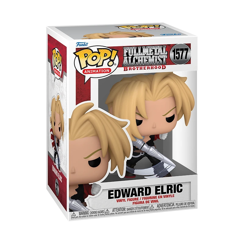 Funko POP! Animation: Fullmetal Alchemist: Brotherhood Edward Elric with Blade 4.2-in Vinyl Figure