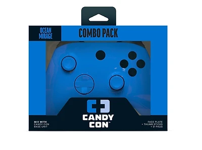 Candy CON Combo Pack Controller Kit GameStop Exclusive Ocean Mirage